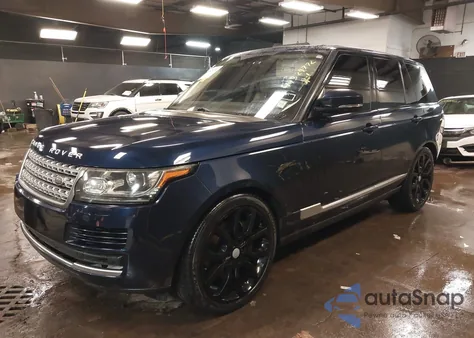 2016 Land Rover Range Rover 3.0L V6 Supercharged Hse z USA, uszkodzony, nr VIN SALGS2VF1GA254833
